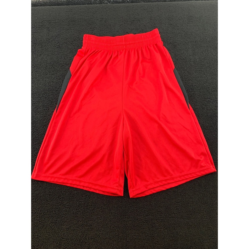 High Five Adult S Red Black Athletic Shorts‎ Basketball Gym Workout Mens